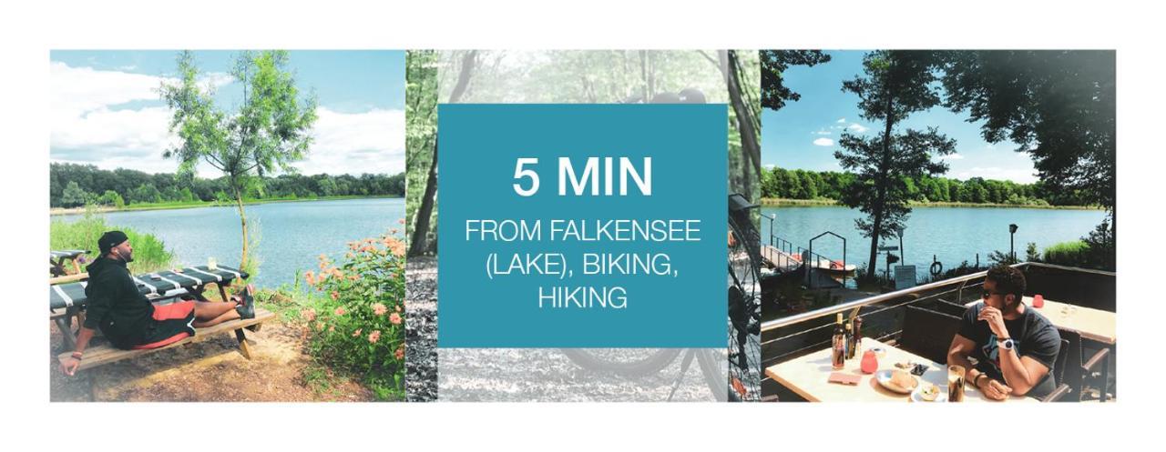 "Casa20200" 2 X Apartments Je 150Qm Fuer Business, Familien, Gruppen, Handwerker 15Min Von Berlin, Erdbeerhof, Outlet B5, 5Min Vom See Falkensee !! 2 Apartment Each 150Qm For Business , Families 15Min From Berlin!! Kültér fotó